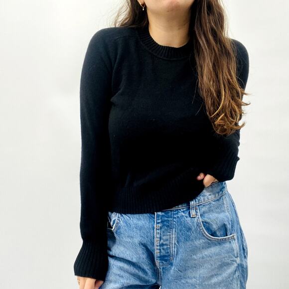 Everlane S Black Crewneck Casual Sweater - Picture 1 of 6